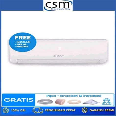 Jual Sharp Ac Pk Ah A Ucyn R Free Instalasi Garansi Resmi Di