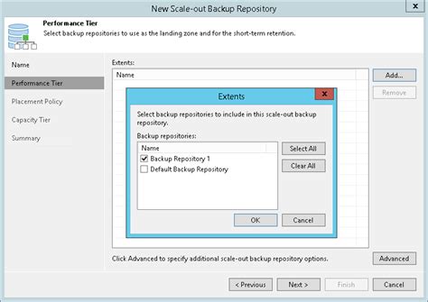 Step Configuring Scale Out Backup Repositories Quick Start Guide