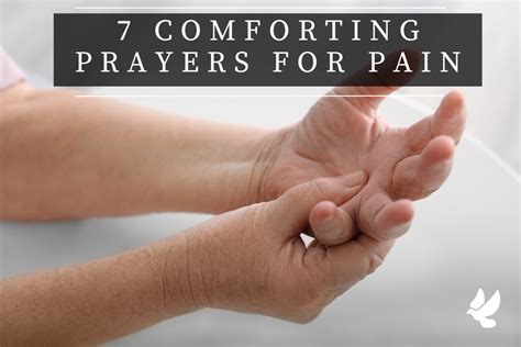 Comforting Prayers For Pain Grace And Prayers