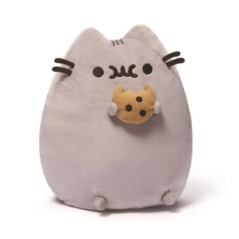 Pusheen the Cat плюшевая игрушка/Кукла-кошка, поедающая печенье/Детские ...