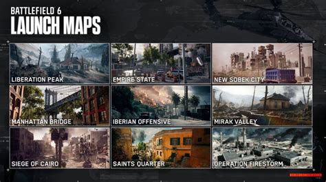 All Confirmed And Leaked Battlefield 6 Maps So Far Beebom