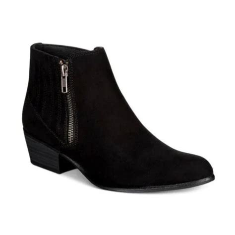 Esprit Shoes Booties Tracy Western Suede Boho Black Poshmark