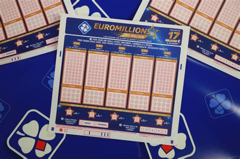 Euromillions Un Gagnant D Un Million D Euros Recherch Par La Fdj Paris