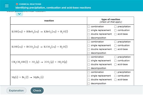 Solved CHEMICAL REACTIONS Identifying Precipitation Chegg