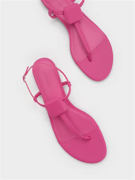 Pink Sandals For Women Shop Online Charles And Keith Uk