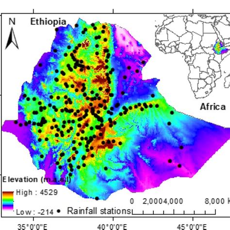 Spatial distribution of annual rainfall (RF), minimum temprature ...