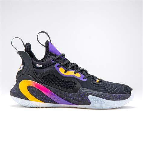 Chaussures De Basketball Nba Los Angeles Lakers Homme Femme Se900 Tarmak Decathlon