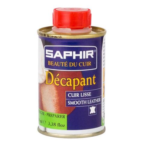 Saphir Decapant Leather Stripper – Michael's Shoe Repairs