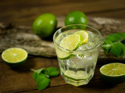 Sliced Lemon on A Glass Of Water · Free Stock Photo