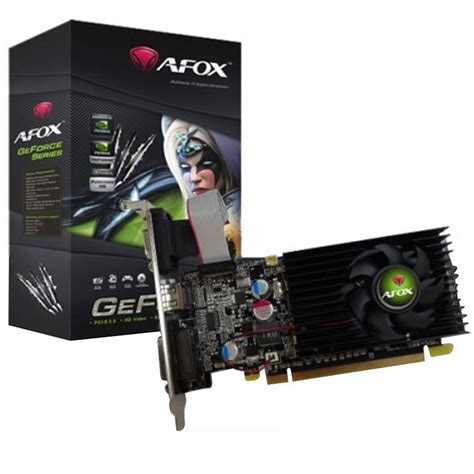 Placa De V Deo Afox Gt Nvidia Geforce Gb Ddr Bit Vga Dvi