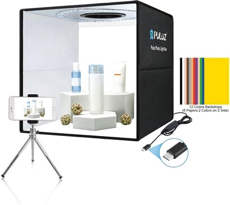 Portable Led Ring Light Photo Studio Box With Backdrops In Nepal At Npr