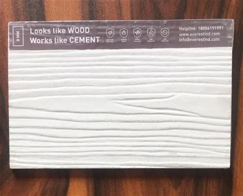 Rectangular Everest Cement Wooden Planks Packaging Type Packet Size