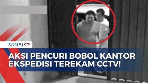 Komplotan Pencuri Bobol Kantor Ekspedisi Paket Konsumen Hingga Kipas