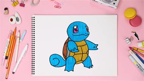 Learn How To Draw Squirtle Pokemon Step By Step Easy And Fun Tutorial