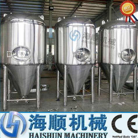 Gallon Cooling Jacket Conical Fermenter Tank