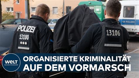 Organisierte Kriminalit T Lagebild Brutalit T Von Kriminellen Banden