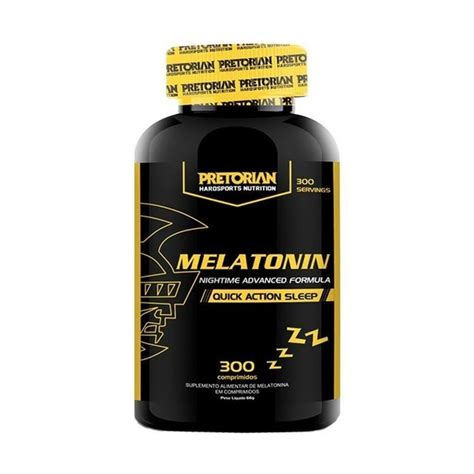 Suplemento Alimentar Melatonin Comprimidos Pretorian