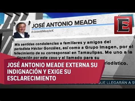 Candidatos Presidenciables Condenan Homicidio Del Periodista Héctor