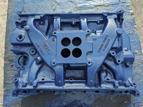 1963 Ford 390 Intake Manifold C3ae 9425 B Date 3f11 Ford Mercury 390 4v Manifold Ebay