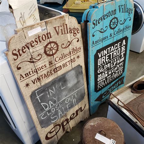 Vintage Wood Cut Sandwich Board Signs Exposed from the 1890s