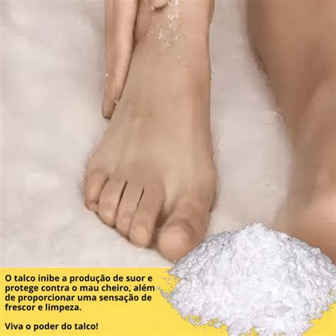 Qual O Melhor Talco Para Chulé - Talco Neutro Para O Corpo, Assaduras E Chulé 200g | MercadoLivre