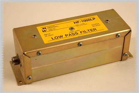 Hammond Mfg Discontinued Low Pass Filter Hf 1000lp