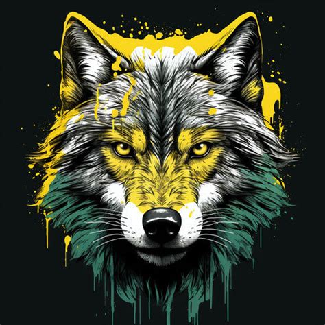 Wolf Tattoo Masterpiece - Display Strength and Courage through ...