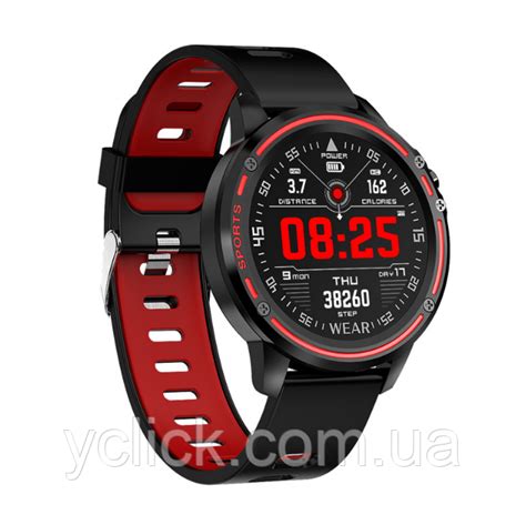Cмарт-часы Full Touch Screen Sports Smart Watch NL87 Черно-красный ...