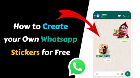 How To Create Your Own Whatsapp Stickers For Free Youtube