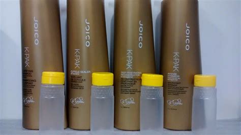 Kit Joico K Pak 4 Passos 4 X 100ml Fracionado Brinde R 99 00 Em