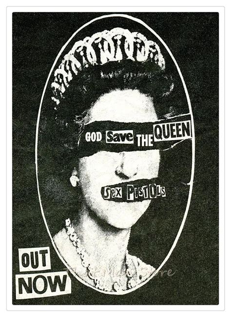 Other Home Living Sex Pistols Rock Band Classic Nostalgic Cafe Bar Poster White Kraft