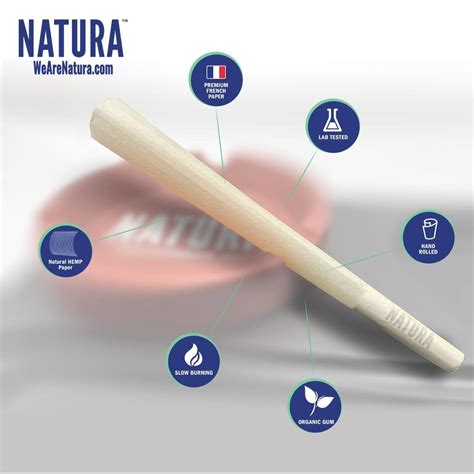 Natura Pre Rolled Cones Pack Cone Size Hemp Pack Combo