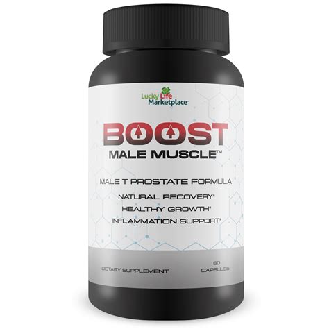 Boost Male Maximum Strength Prostate Support For Men Promote Energy