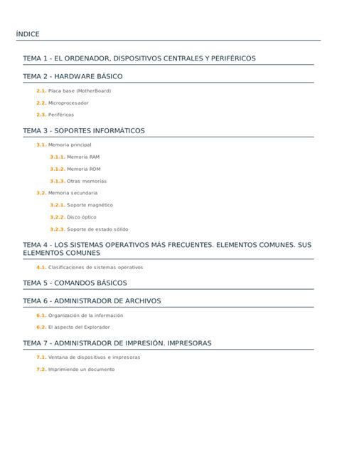 1269 Nociones Basicas De Informatica Pdf Periférico Almacenamiento De Datos De La Computadora