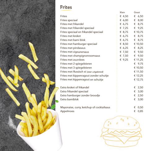 Onze Frites Lunchroom Ut Sonneklukske Landgraaf