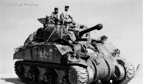 Chinese M4 Burma February 1945 World War Photos