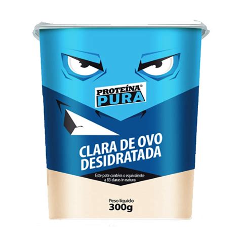 Clara De Ovo Em Po 310g Proteina Pura Netto Alimentos Proteina