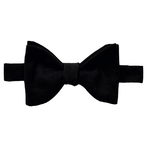 Hackett Silk Sized Bow Tie Black Dressinn