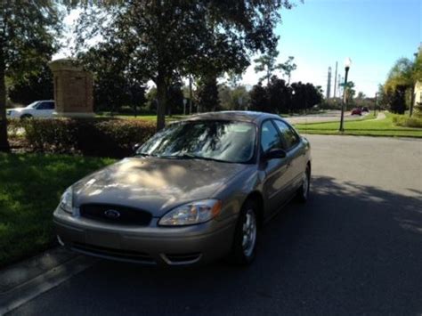 Purchase Used 2004 Ford Taurus Ses Sedan 4 Door 3 0l In Orlando Florida United States