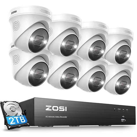 Reviews For ZOSI 4K UHD 8 Channel 2TB PoE NVR Security Camera System