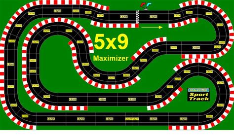 Carrera Slot Car Track Plans 4x8