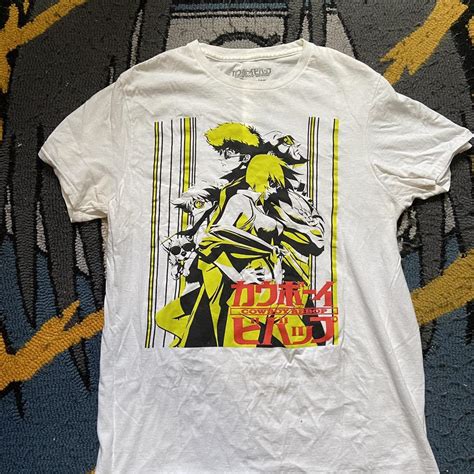 Vintage Anime Cowboy Bebop Merch Tee Medium #anime... - Depop