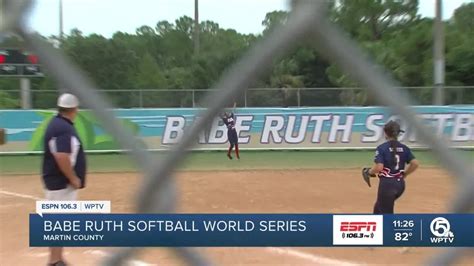 Jensen Beach Wildcats Hope To Win Babe Ruth Softball World Series YouTube