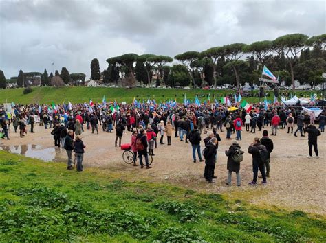 Manifestazione No Green Pass Al Circo Massimo Ci Vuole Un Nuovo Cln