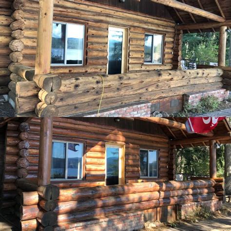 Cda Log Home Restoration Coeur D Alene Idaho