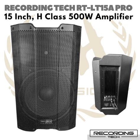 Jual Recording Tech Lt15a Pro 15 Inch H Class Amplifer Speaker Aktif