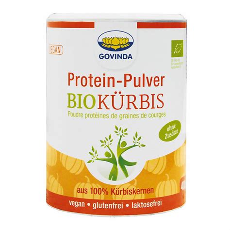 Govinda Poudre de protéines de courges Bio 400 g Redcare Pharmacie