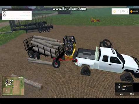 Episode 23 Farming Simulator 2015 Hauling Logs Logging YouTube