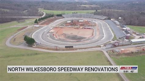 North Wilkesboro Speedway Renovations Underway Ahead Of Cup Series