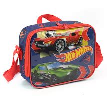 Lancheira Escolar Térmica Infantil Hot Wheels Up you Alça Lika